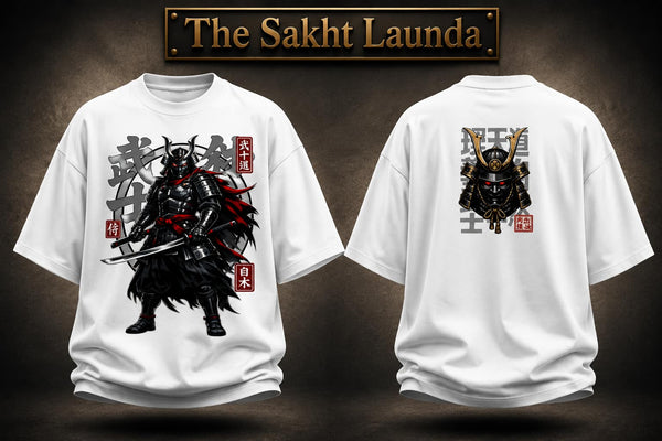CRIMSON SAMURAI | Unisex Terry Oversized Tee