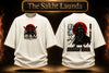 SHADOW RONIN WARRIOR - Unisex Terry Oversized Tee
