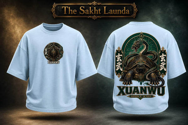 XUANWU - GUARDIAN OF THE NORTH | Unisex Terry Oversized Tee