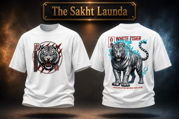 BAIHU - THE WHITE TIGER| Unisex Oversized Classic T-Shirt