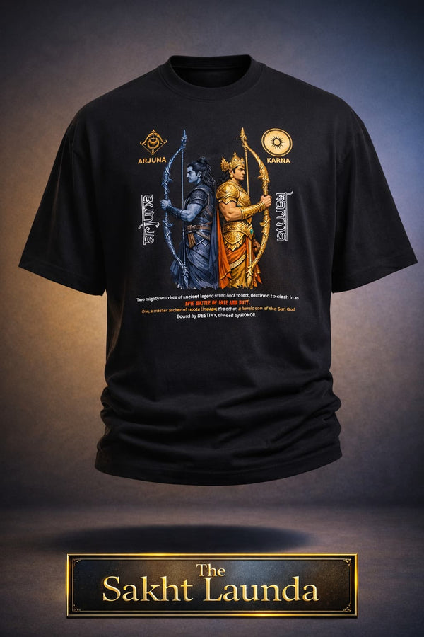 KARAN-ARJUN | Unisex Oversized Classic T-Shirt