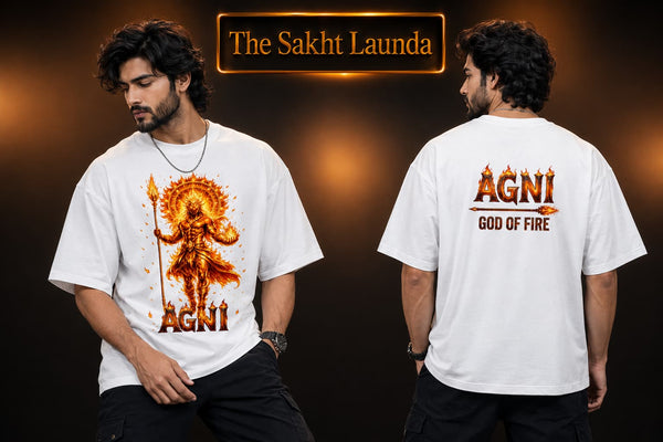 AGNI - GOD OF FIRE | Unisex Oversized Classic T-Shirt