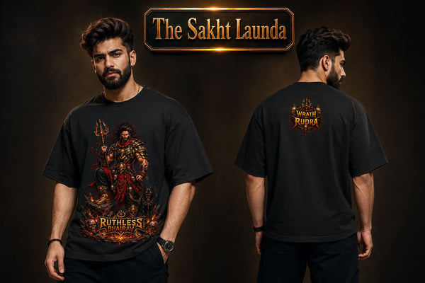 RUTHLESS BHAIRAV | Unisex Oversized Classic T-Shirt
