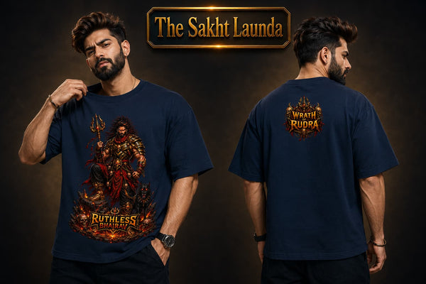 RUTHLESS BHAIRAV | Unisex Oversized Classic T-Shirt