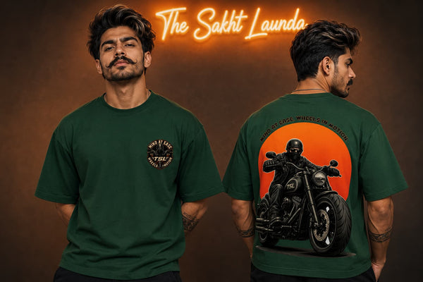WHEELS IN MOTION | Unisex Oversized Classic T-Shirt