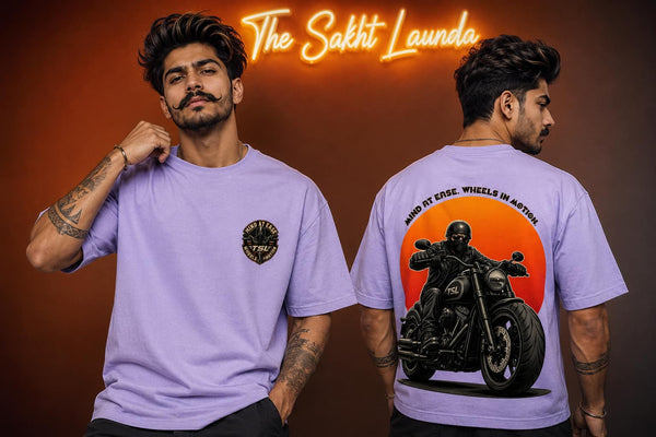 WHEELS IN MOTION | Unisex Oversized Classic T-Shirt
