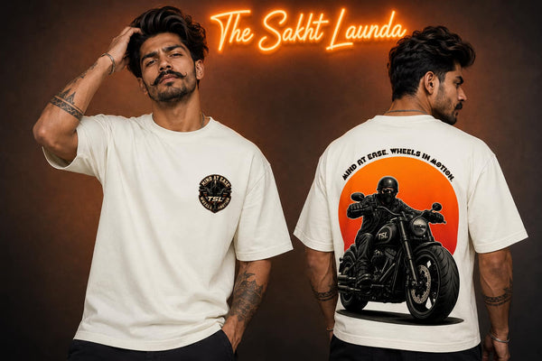 WHEELS IN MOTION | Unisex Oversized Classic T-Shirt