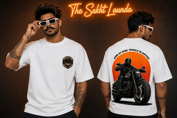 WHEELS IN MOTION | Unisex Oversized Classic T-Shirt