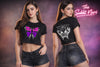 Drip Wings |Crop Top