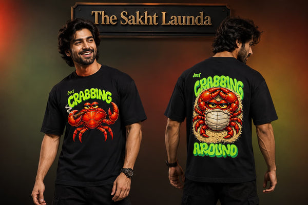 Just CRABBING AROUND | Unisex Oversized Classic T-Shirt