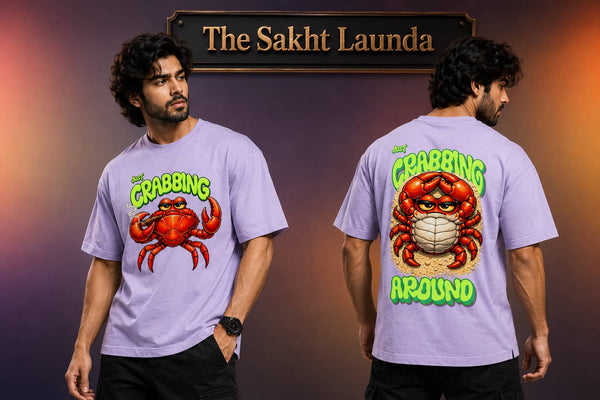 Just CRABBING AROUND | Unisex Oversized Classic T-Shirt