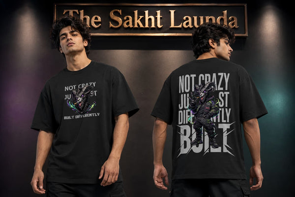 NOT CRAZY | Unisex Oversized Classic T-Shirt