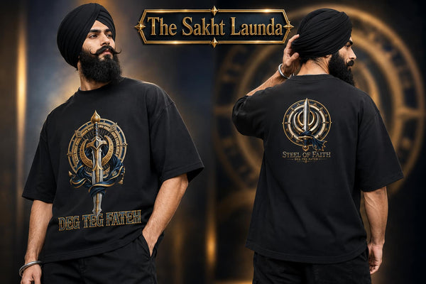 STEEL OF FAITH | Unisex Oversized Standard T-Shirt