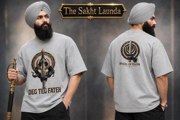 STEEL OF FAITH | Unisex Oversized Standard T-Shirt