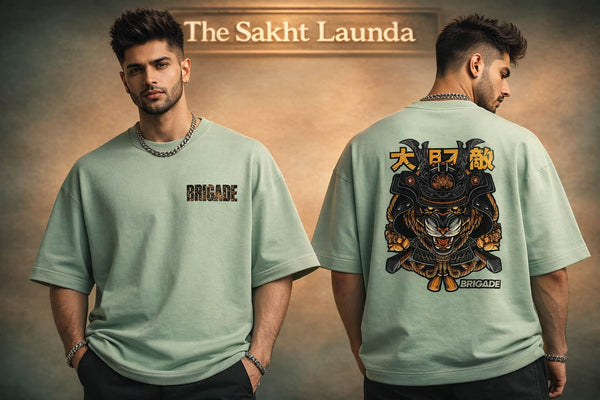 Brigade Tiger | Unisex Terry Oversized Tee