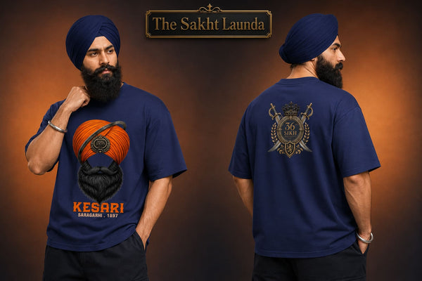KESARI : SARAGARHI 1897 | Unisex Oversized Classic T-Shirt
