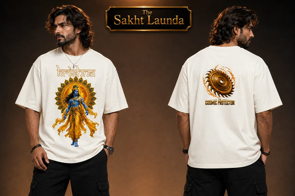 KRISHNA - The COSMIC PROTECTOR | Unisex Oversized Classic T-Shirt