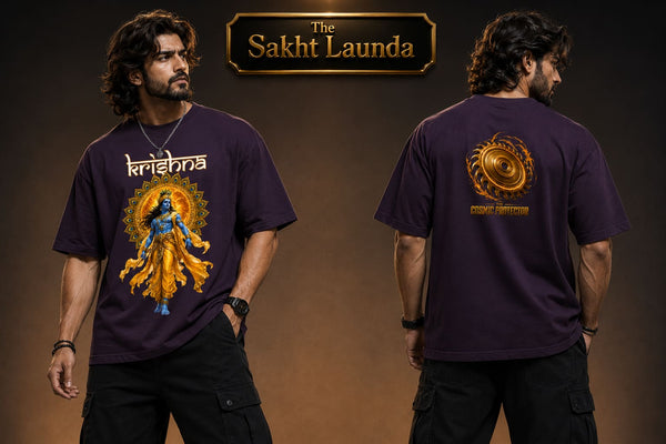 KRISHNA - The COSMIC PROTECTOR | Unisex Oversized Classic T-Shirt