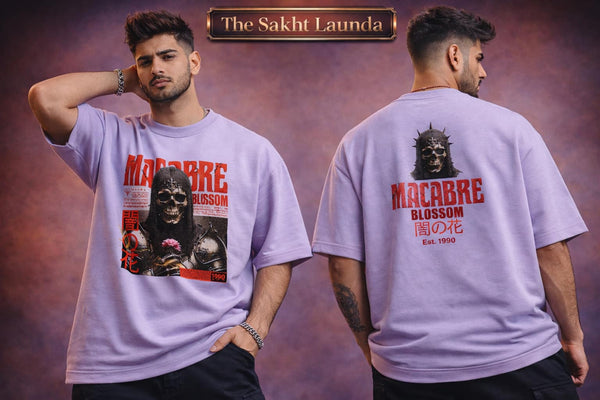 Macabre Bloom | Unisex Oversized Standard T-Shirt