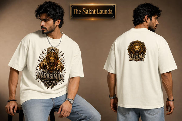 NARASIMHA - The FINAL JUDGEMENT | Unisex Oversized Classic T-Shirt