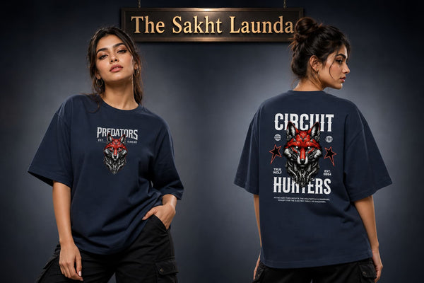 CIRCUIT HUNTERS | Unisex Oversized Standard T-Shirt