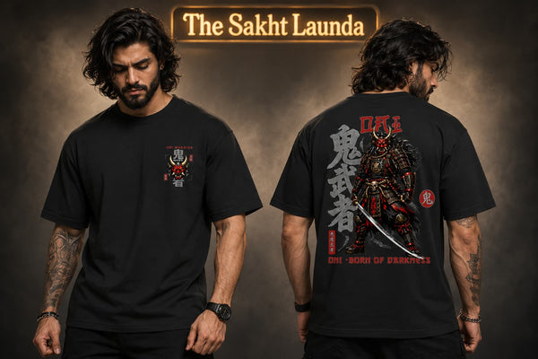 ONI - BORN OF DARKNESS | Unisex Oversized Standard T-Shirt