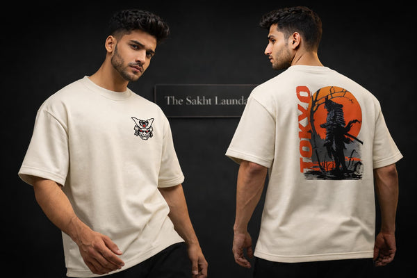 TOKYO Samurai | Unisex Terry Oversized Tee