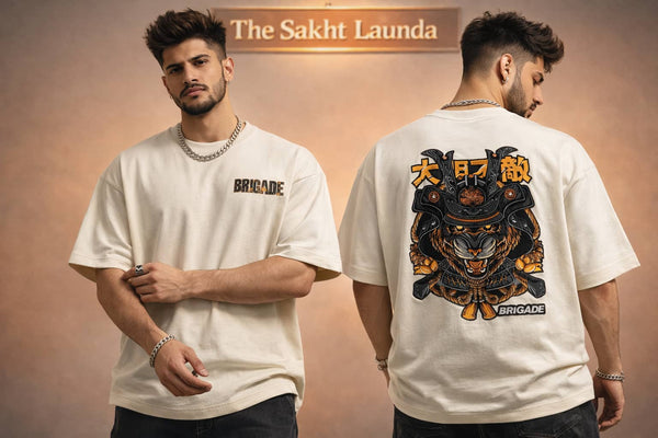 Brigade Tiger | Unisex Terry Oversized Tee