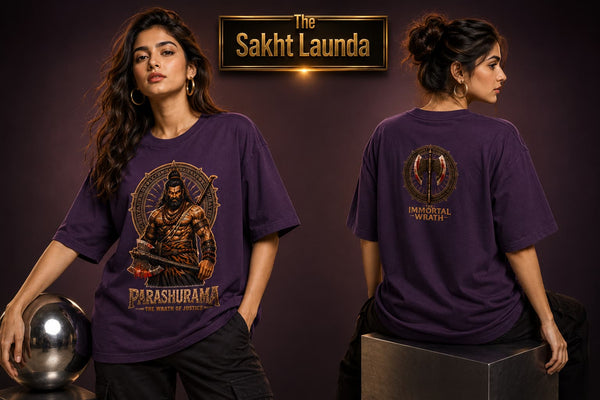 WRATH Of PARSHURAMA | Unisex Oversized Classic T-Shirt