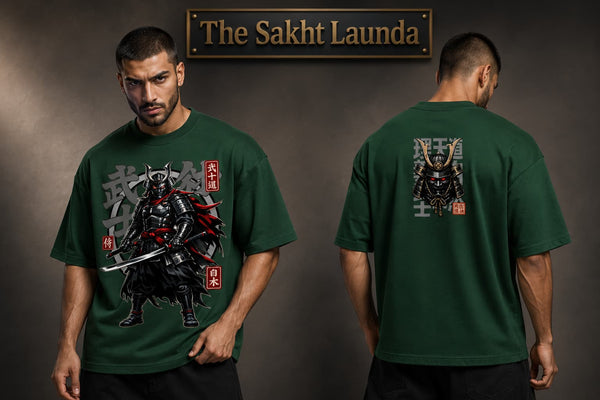 CRIMSON SAMURAI | Unisex Terry Oversized Tee