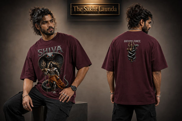 SHIVA - THE INFINITE FORCE | Unisex Oversized Classic T-Shirt