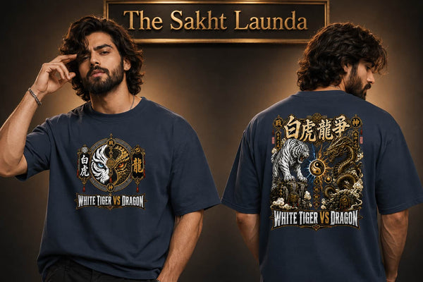 BAIHU VS QINGLONG | Unisex Oversized Standard T-Shirt