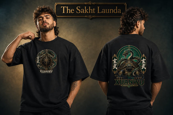 XUANWU - GUARDIAN OF THE NORTH | Unisex Terry Oversized Tee