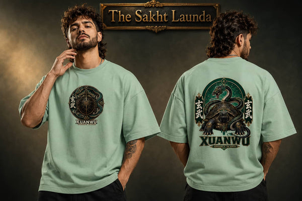 XUANWU - GUARDIAN OF THE NORTH | Unisex Terry Oversized Tee