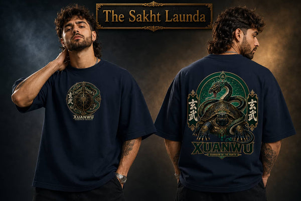 XUANWU - GUARDIAN OF THE NORTH | Unisex Terry Oversized Tee