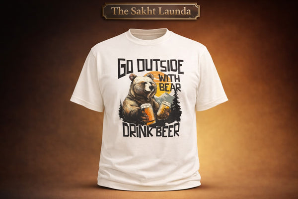 BEER with BEAR | Unisex Classic Crew T-Shirt