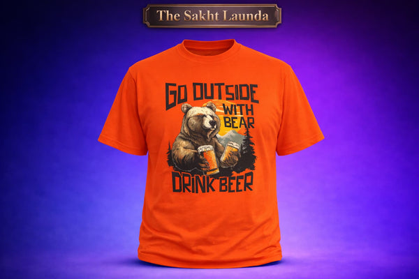 BEER with BEAR | Unisex Classic Crew T-Shirt
