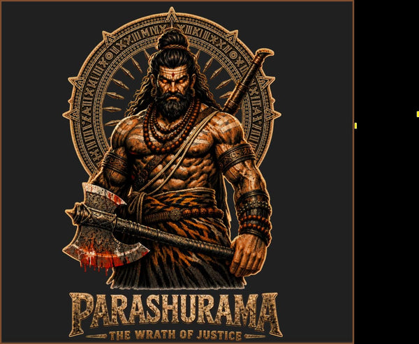 WRATH Of PARSHURAMA | Unisex Oversized Classic T-Shirt