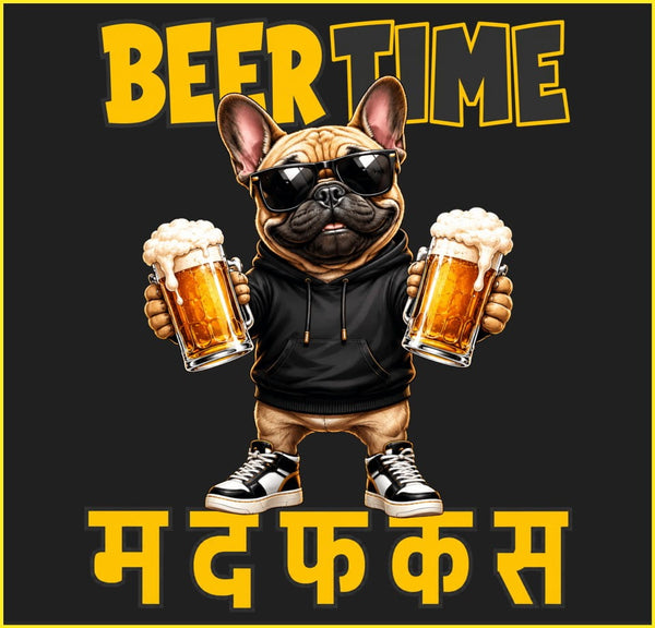 BEER TIME M DA F KA S | Unisex Basic T-Shirt