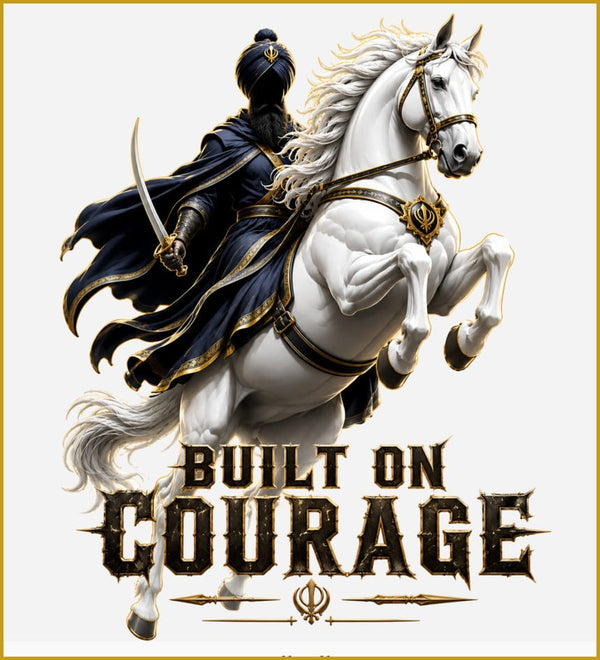 Built On COURAGE | Unisex Oversized Standard T-Shirt