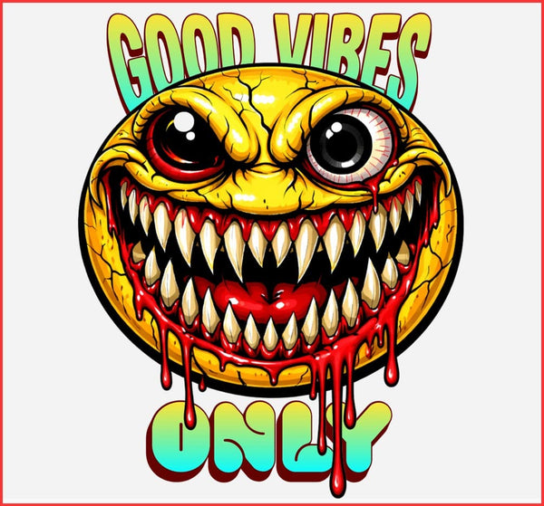 GOOD VIBES ONLY | Unisex Oversized Classic T-Shirt