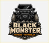 BLACK MONSTER | Unisex Oversized Classic T-Shirt