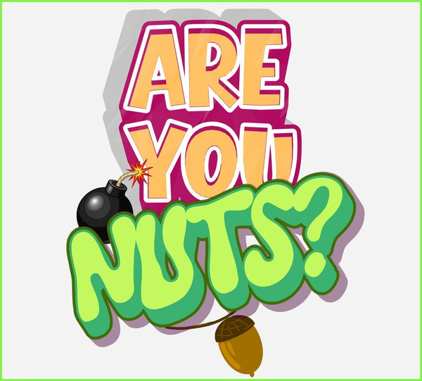 R U NUTS? | Unisex Oversized Classic T-Shirt