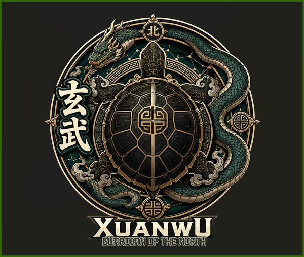 XUANWU - GUARDIAN OF THE NORTH | Unisex Terry Oversized Tee