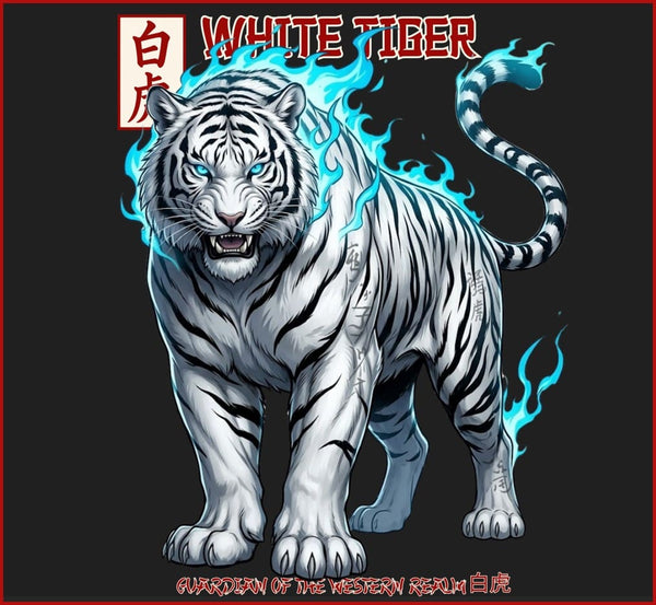 BAIHU - THE WHITE TIGER| Unisex Oversized Classic T-Shirt