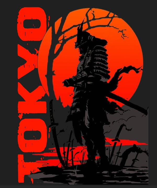TOKYO Samurai | Unisex Terry Oversized Tee