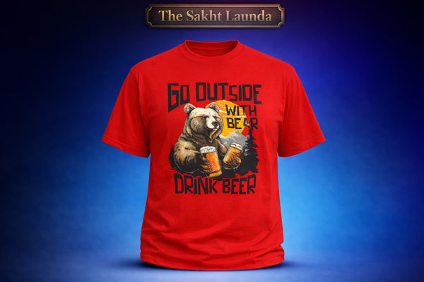 BEER with BEAR | Unisex Classic Crew T-Shirt